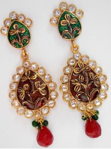 Polki Earrings